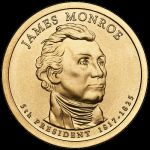 2008 $1 JAMES MONROE - P